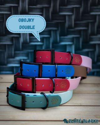 Vylaďte si svoji kombinaci 🩷🤩 #obojkyavodítka #obojeknapřání #obojeknazakázku #obojekpropsa #obojeknamíru #zlatetlapky